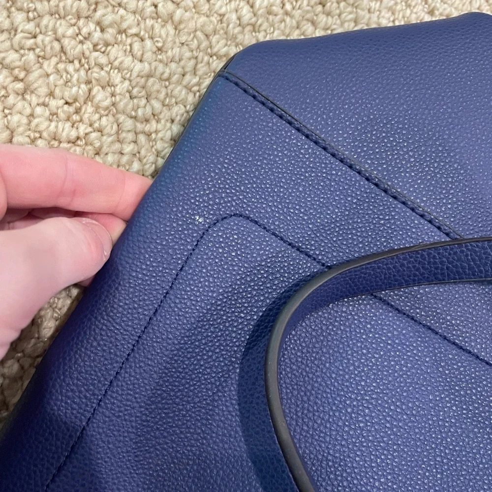 Gorgeous deep blue never used purse MFK - Picture 4 of 6